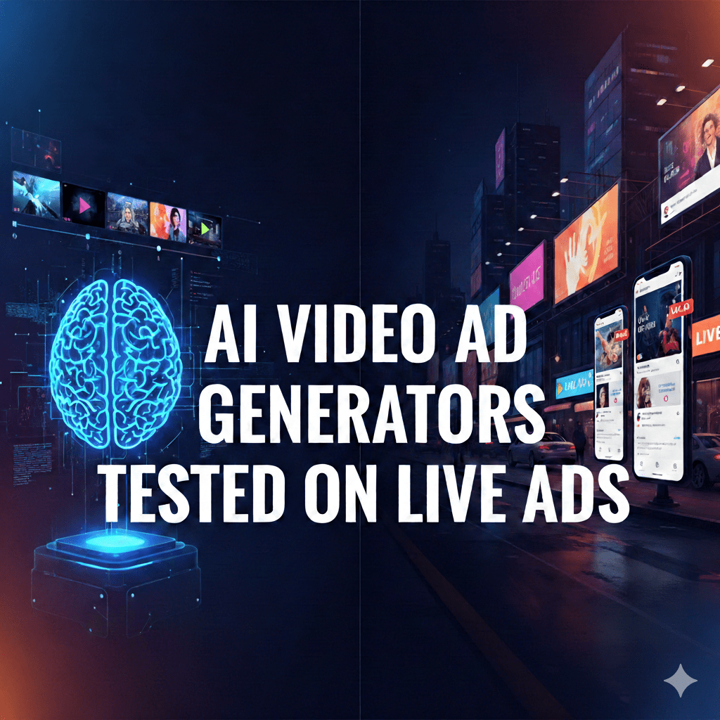AI Video Ad Generators Tested on Live Ads