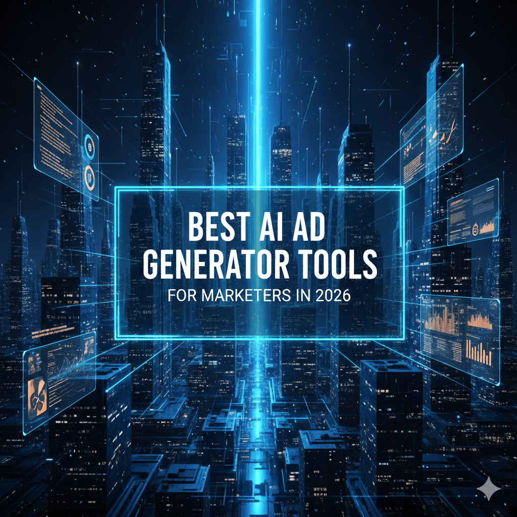 Best AI Ad Generator Tools for Marketers in 2026