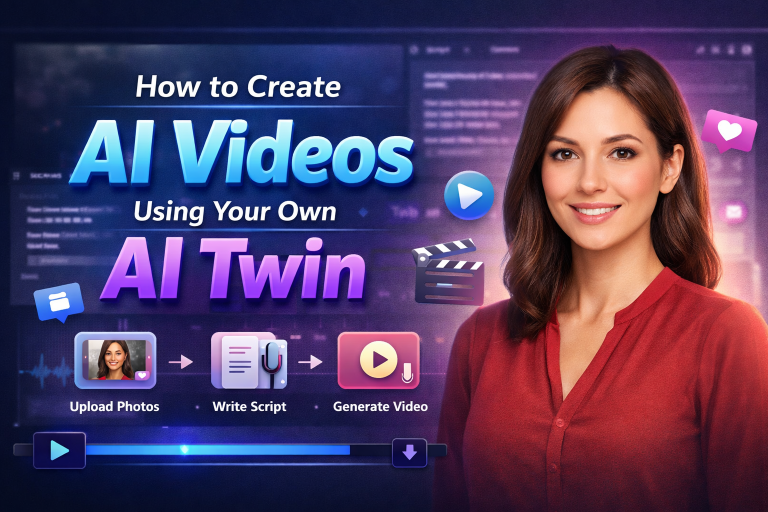 How to Create AI Videos Using Your Own AI Twin: Step-by-Step – AI ...