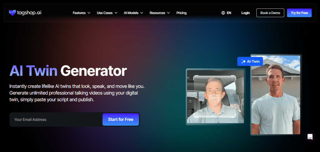 Tagshop AI Twin Generator