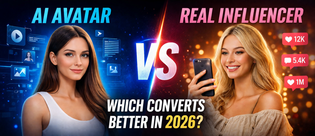 Ai avatars vs Real influencers