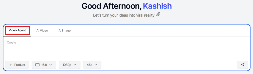 AI video agent 