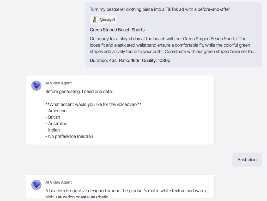 AI chat