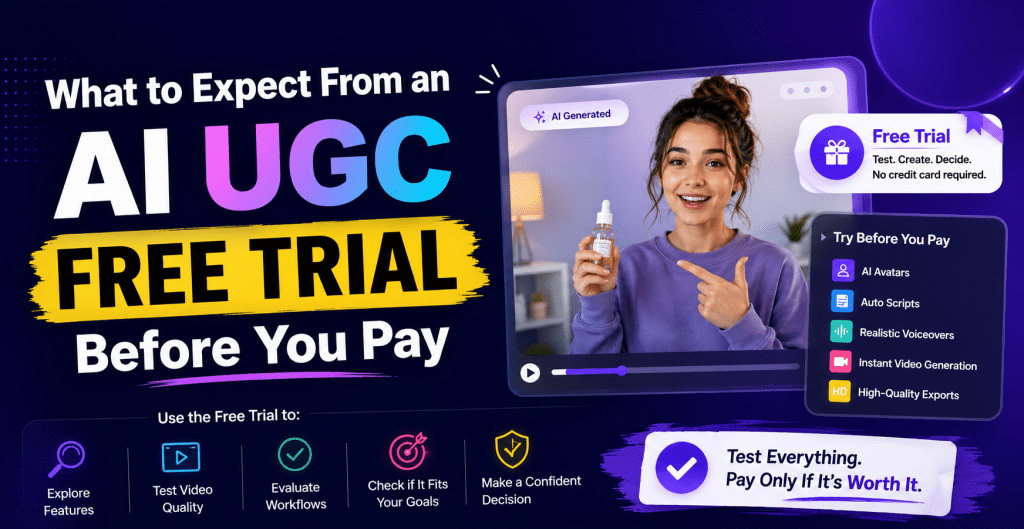 AI UGC video