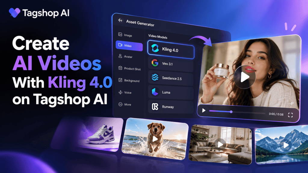 Kling 4.0 on Tagshop AI