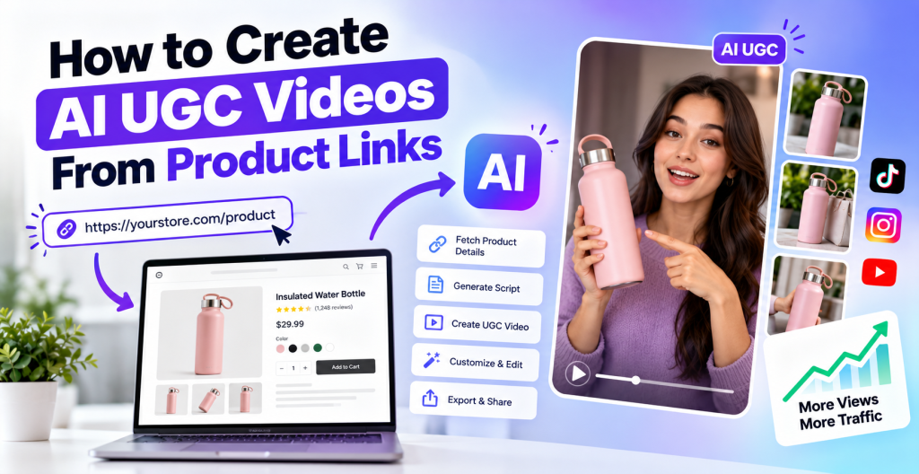AI UGC videos from product
